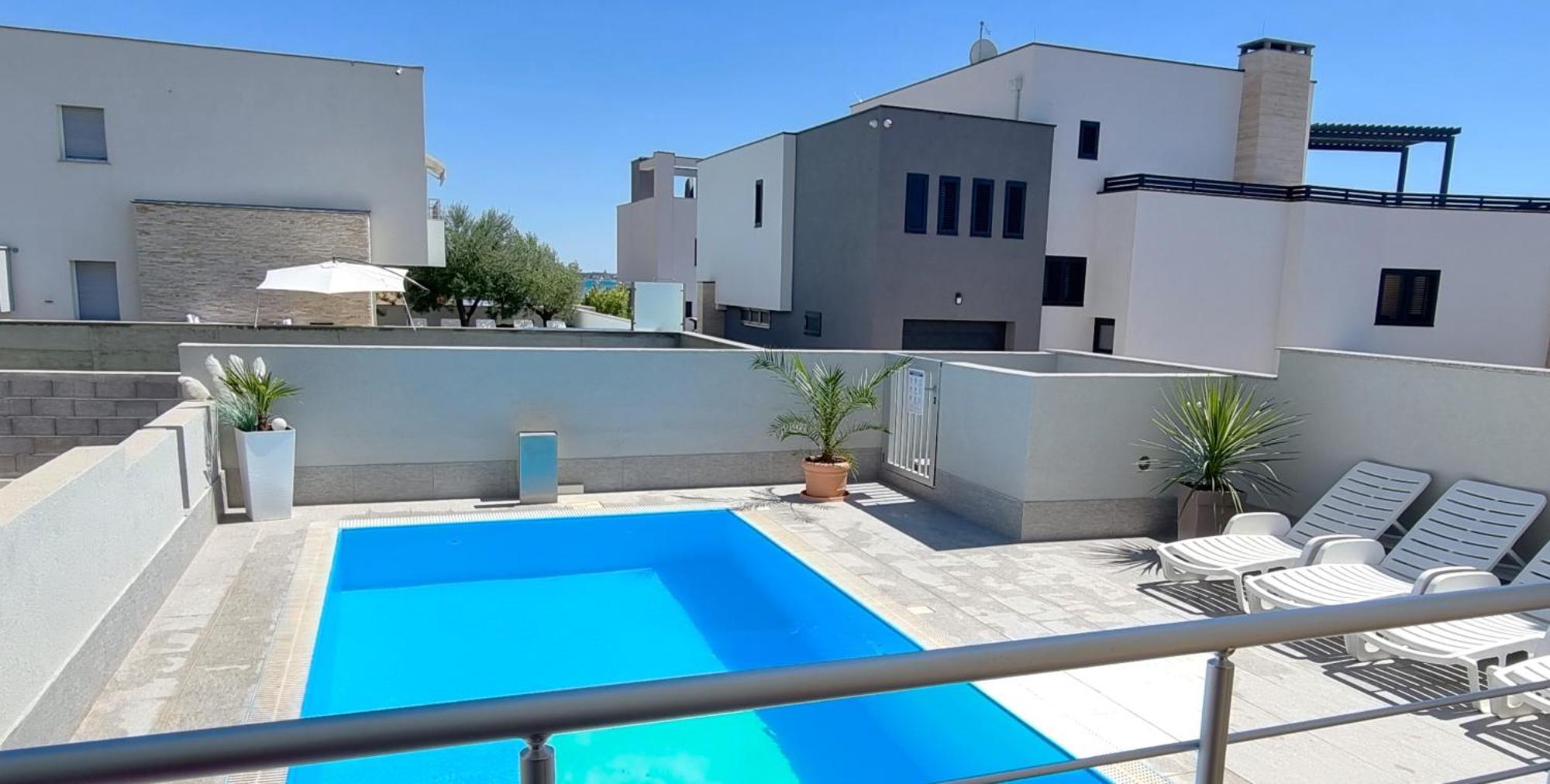 Apartments Le Mare - Pool, Sandstrand, Meerblick, W-Lan, Grill Privlaka  Bagian luar foto