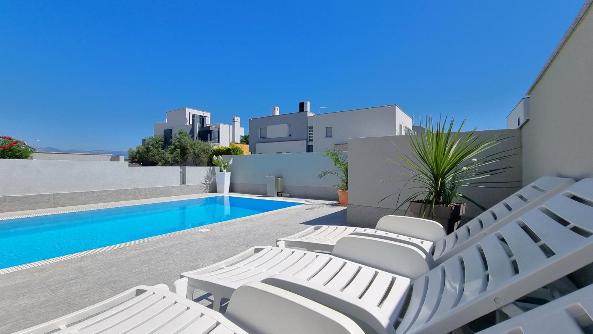 Apartments Le Mare - Pool, Sandstrand, Meerblick, W-Lan, Grill Privlaka  Bagian luar foto
